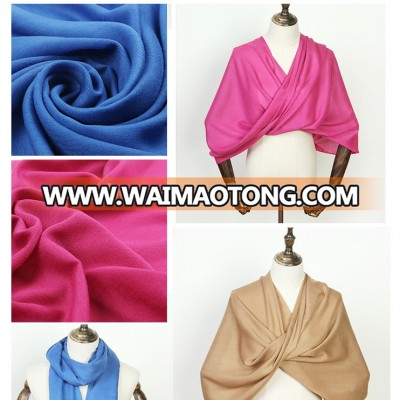 TR solid color pashmina shawl muslim hijab