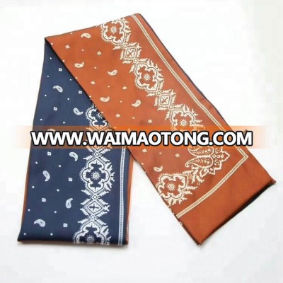 Fashion belt long slim scarf