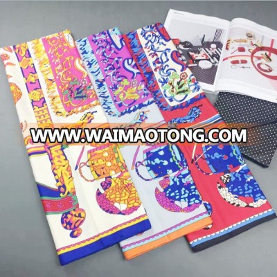 New fashion square printing scarf 130cm