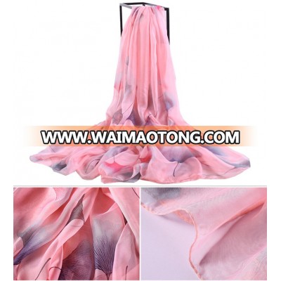 Polyester printing chiffon scarf