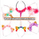 New arrival pretty festival hair clips kids headbands wholesale unicorn headband