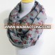 New promotional cheap Horse Prints infinity scarf neck scarf